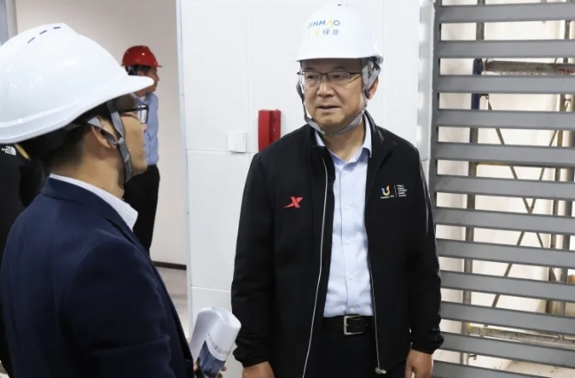詹庆调研金茂绿建智慧能源中心项目 扎实推进“进万企、解难题、优环境、促发展”工作